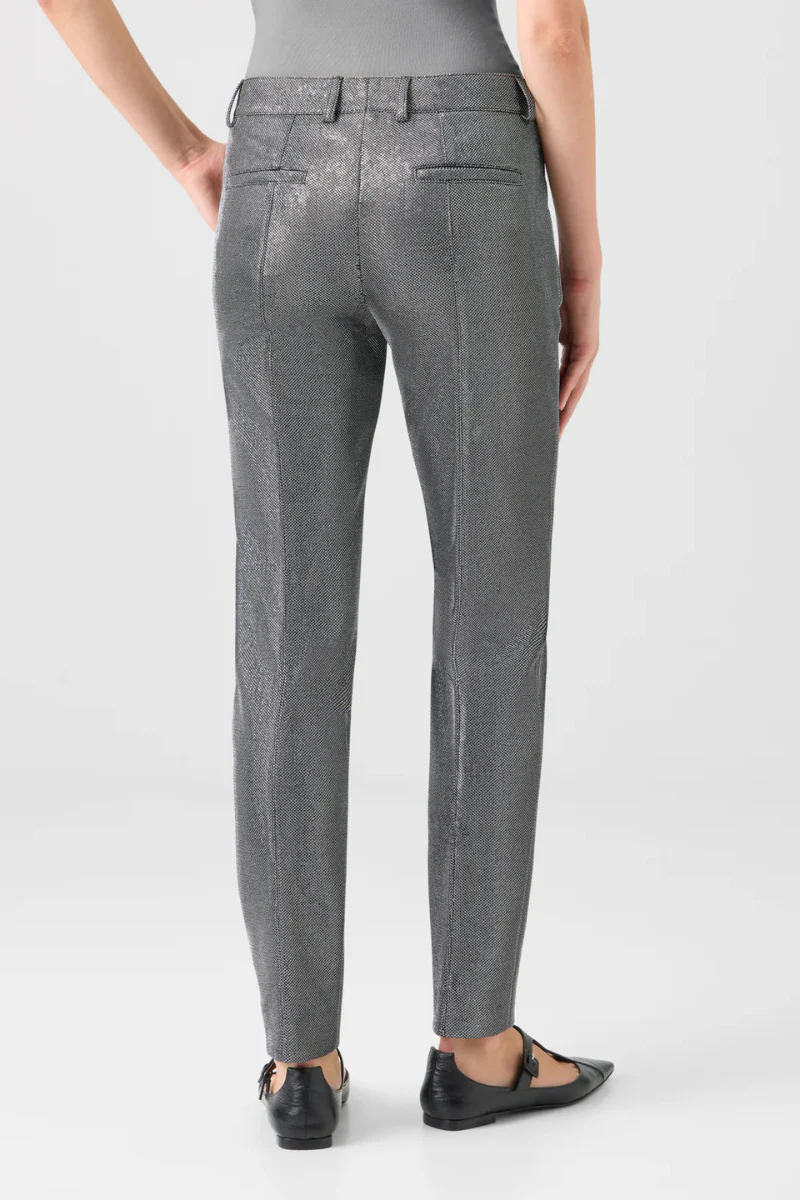 Metallic Birdseye Jersey Fabia Pants - Image 4