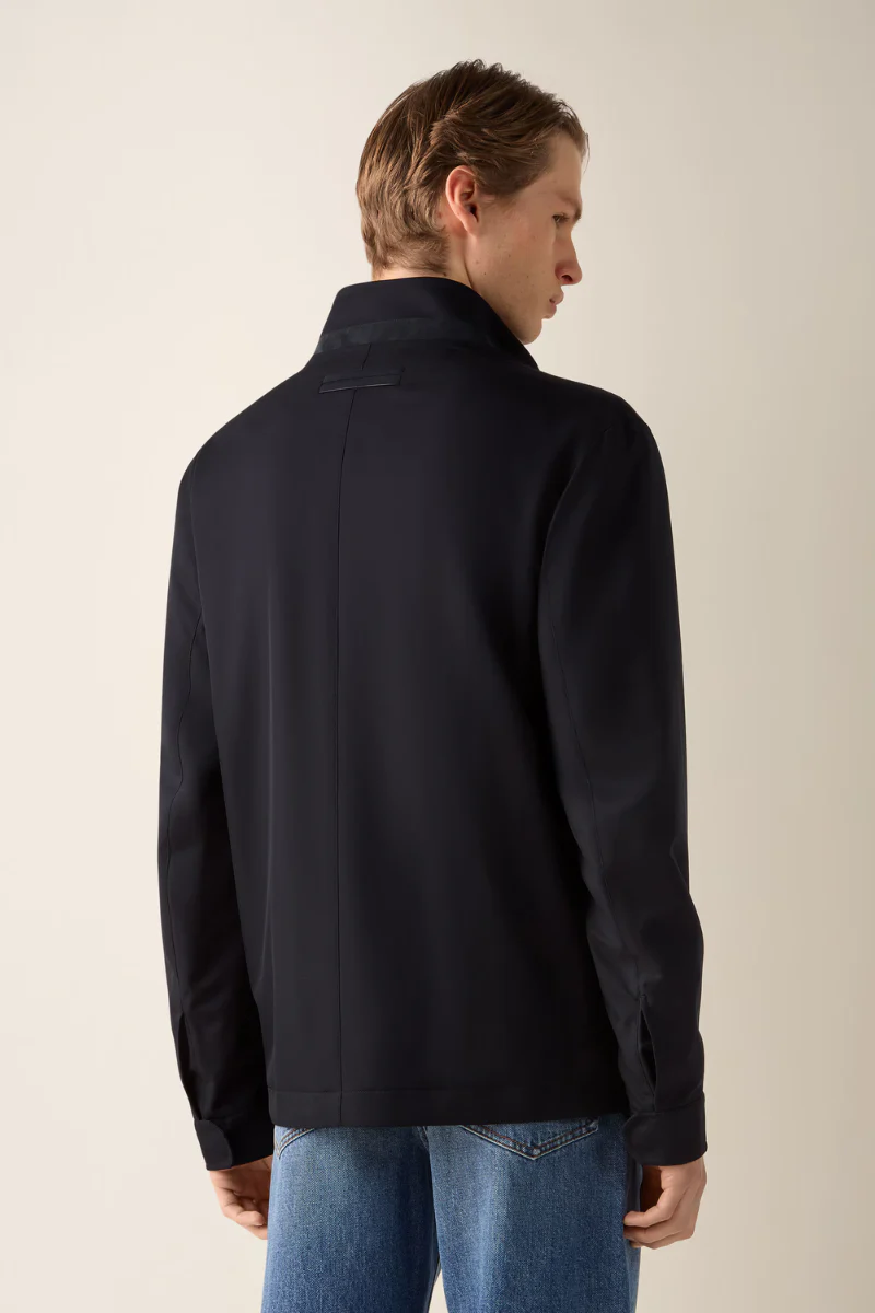 Microfiber Motorin Twill Jacket - Image 3