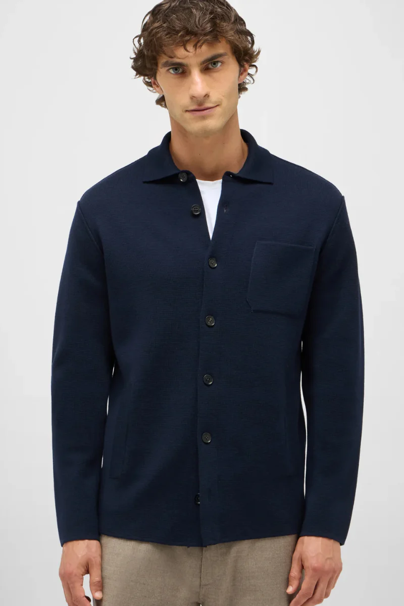 Milano Knit Overshirt - Image 2