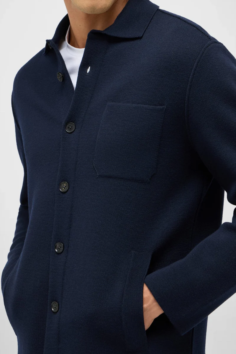Milano Knit Overshirt - Image 3