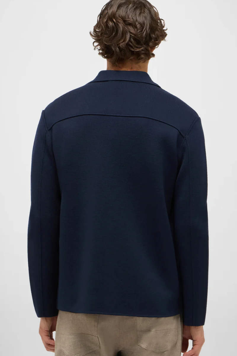 Milano Knit Overshirt - Image 4