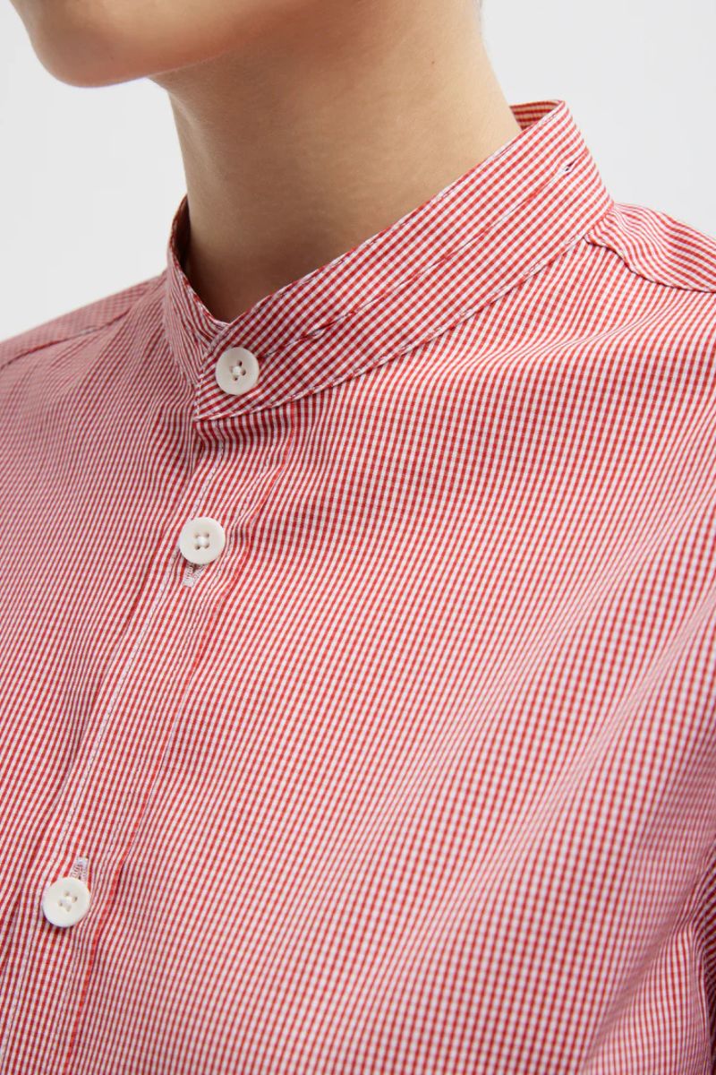 Mini Check Slim Shirt - Image 5