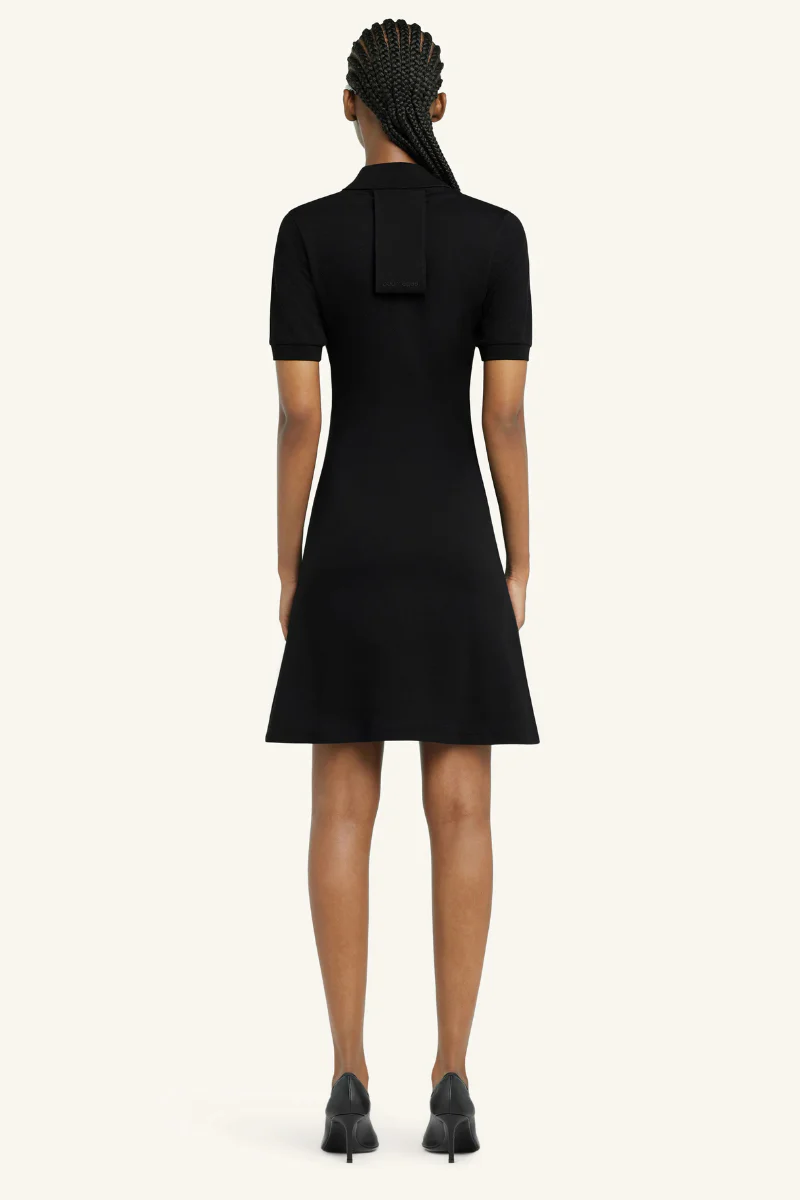 Mini Piquè Polo Dress - Image 3