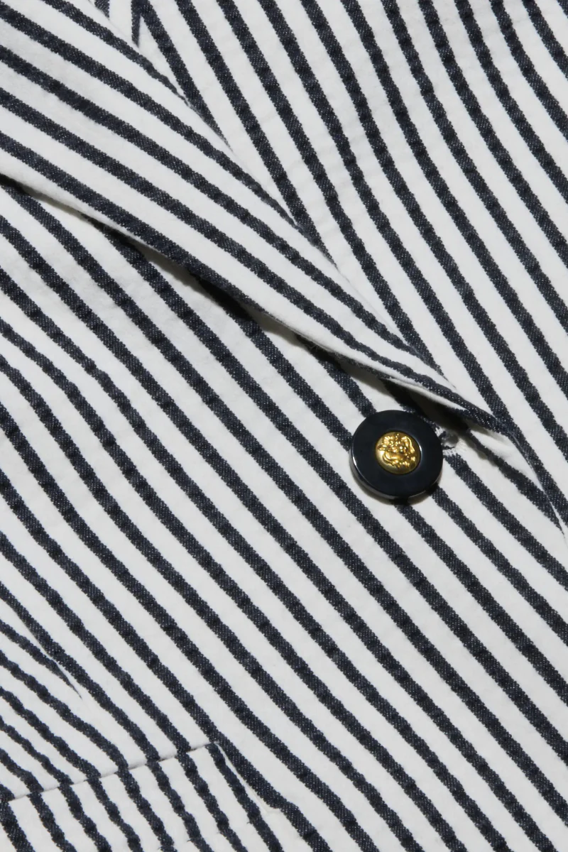Misa Seersucker Blazer - Image 4