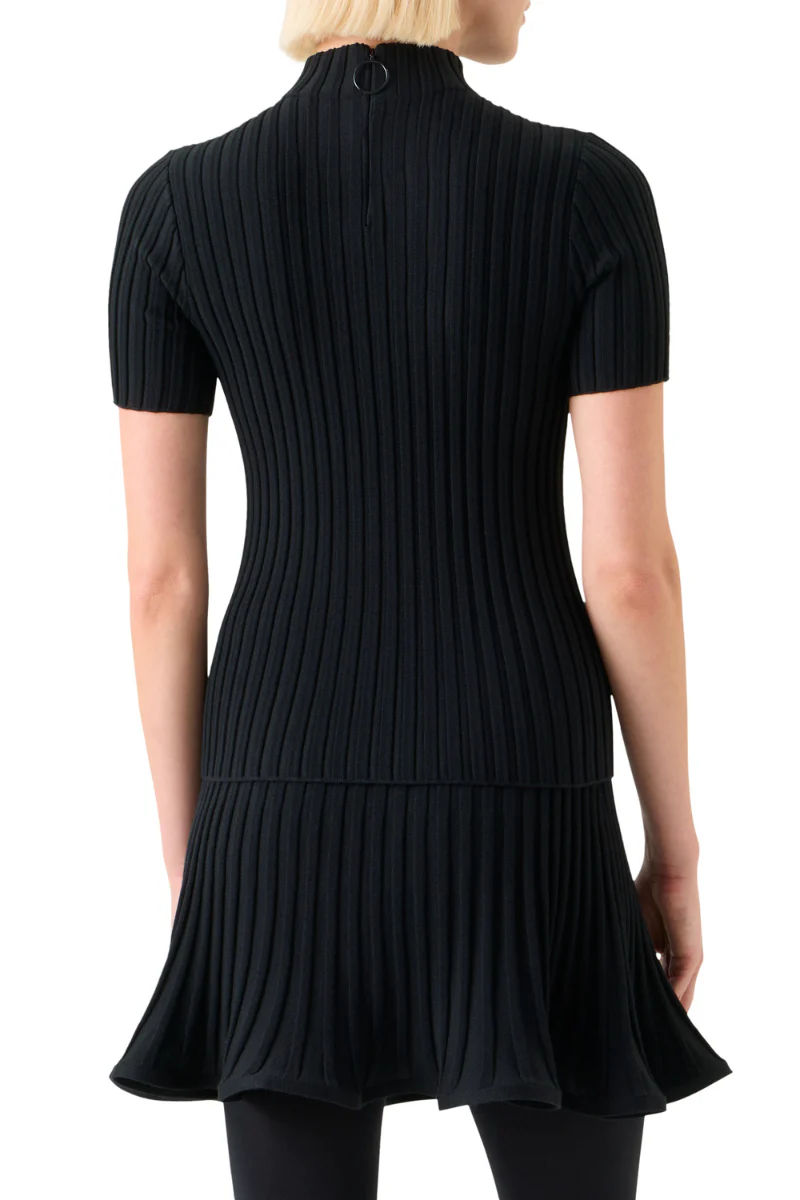 Mock Neck Knit Sweater - Image 4