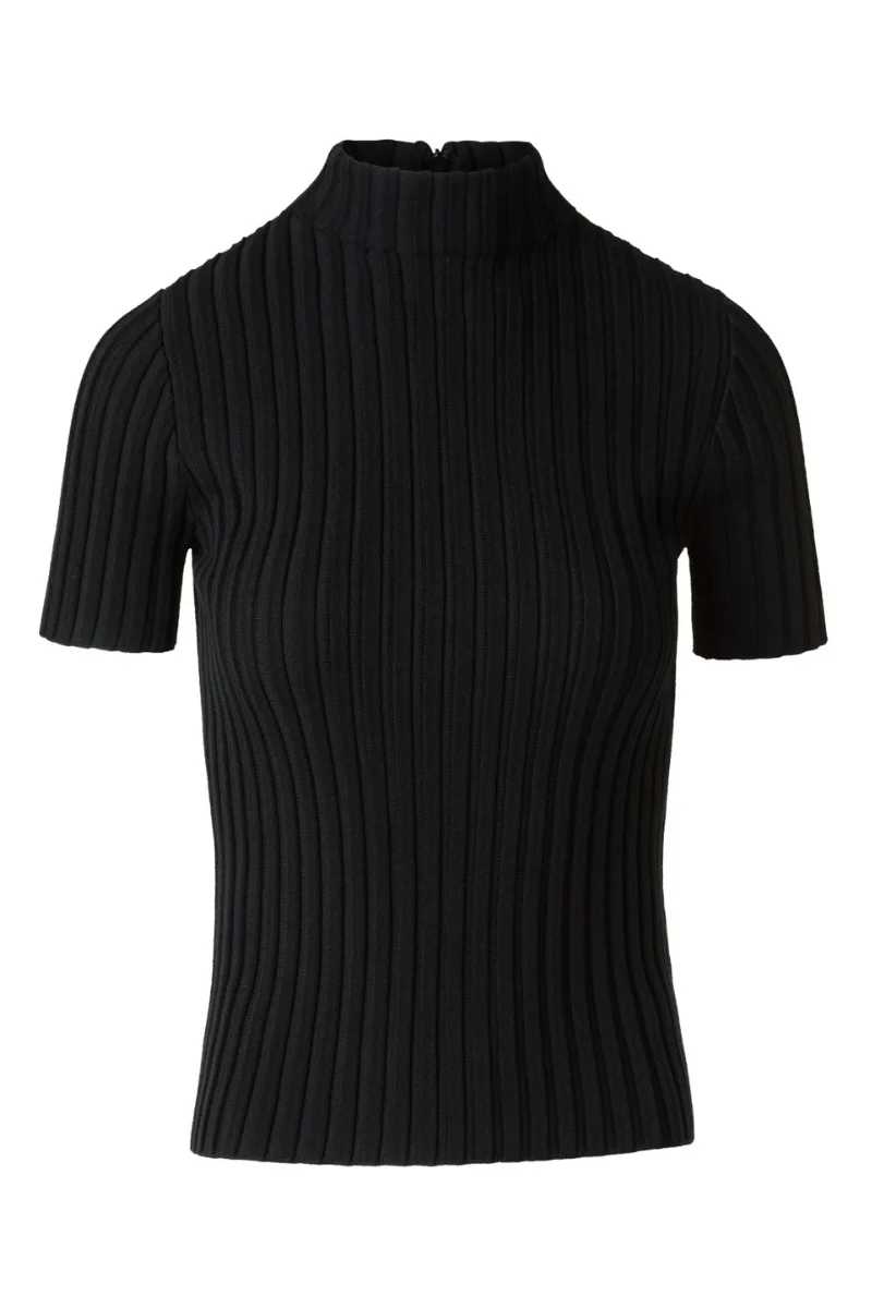 Mock Neck Knit Sweater - Image 5