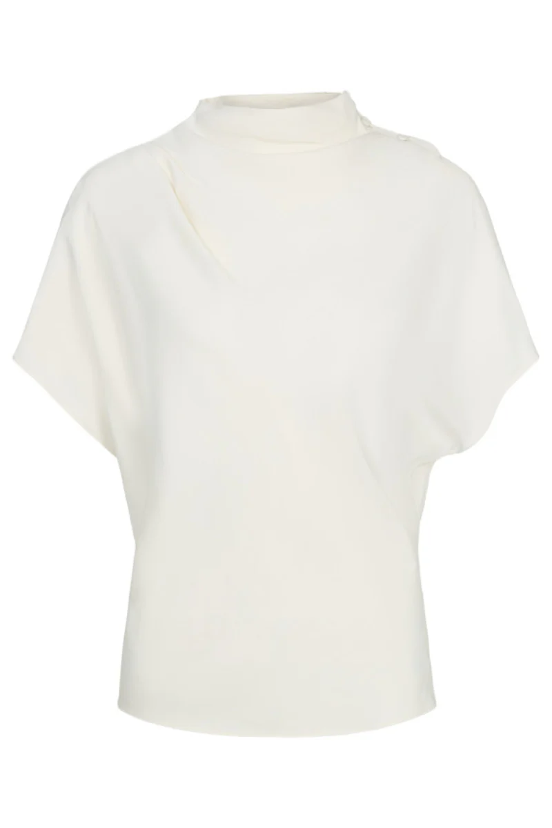 Mock Neck Tee