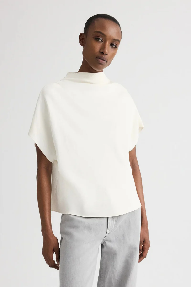 Mock Neck Tee - Image 2