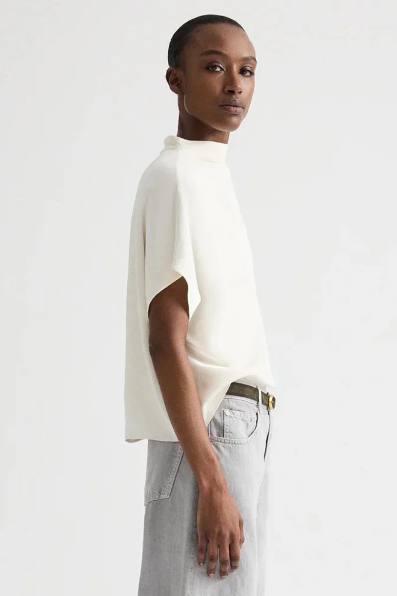 Mock Neck Tee - Image 4
