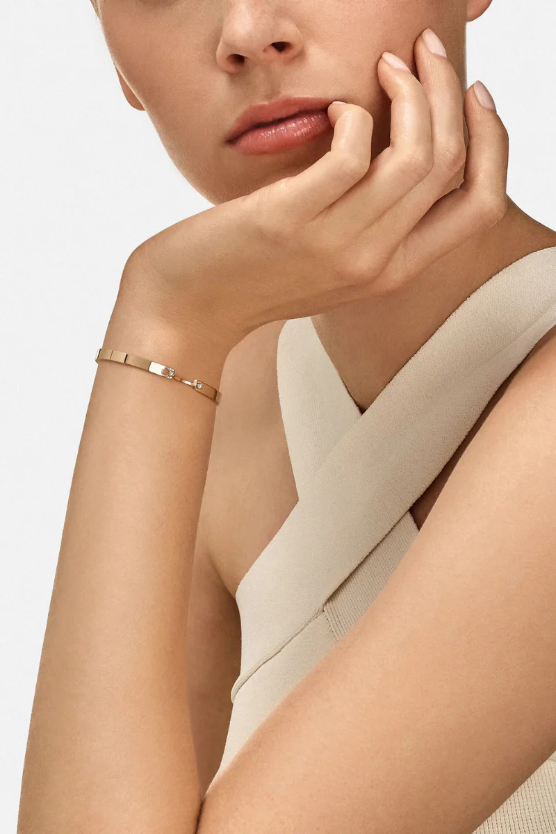 Monday Morning Mood Bangle, 4mm - Image 2