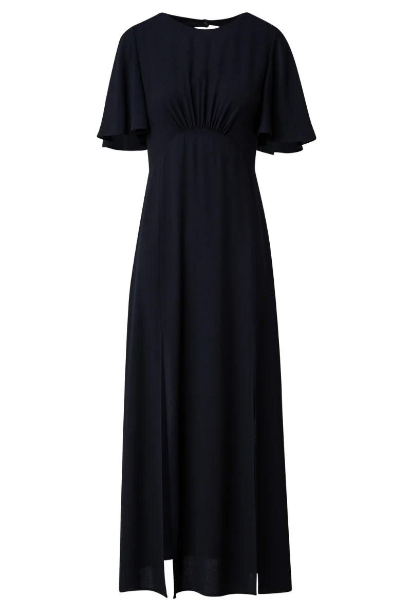 Moss Crêpe Dress - Image 3