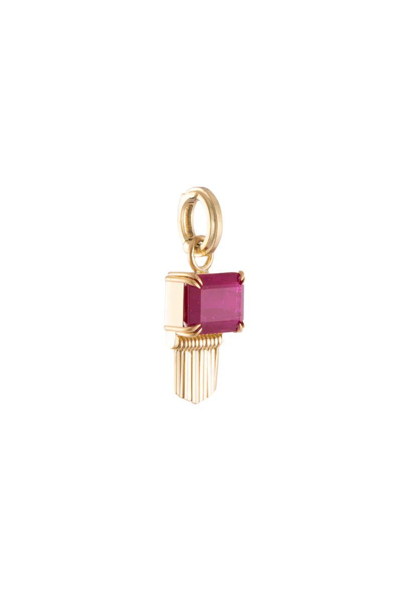 Mozambique Ruby Sima Pendant