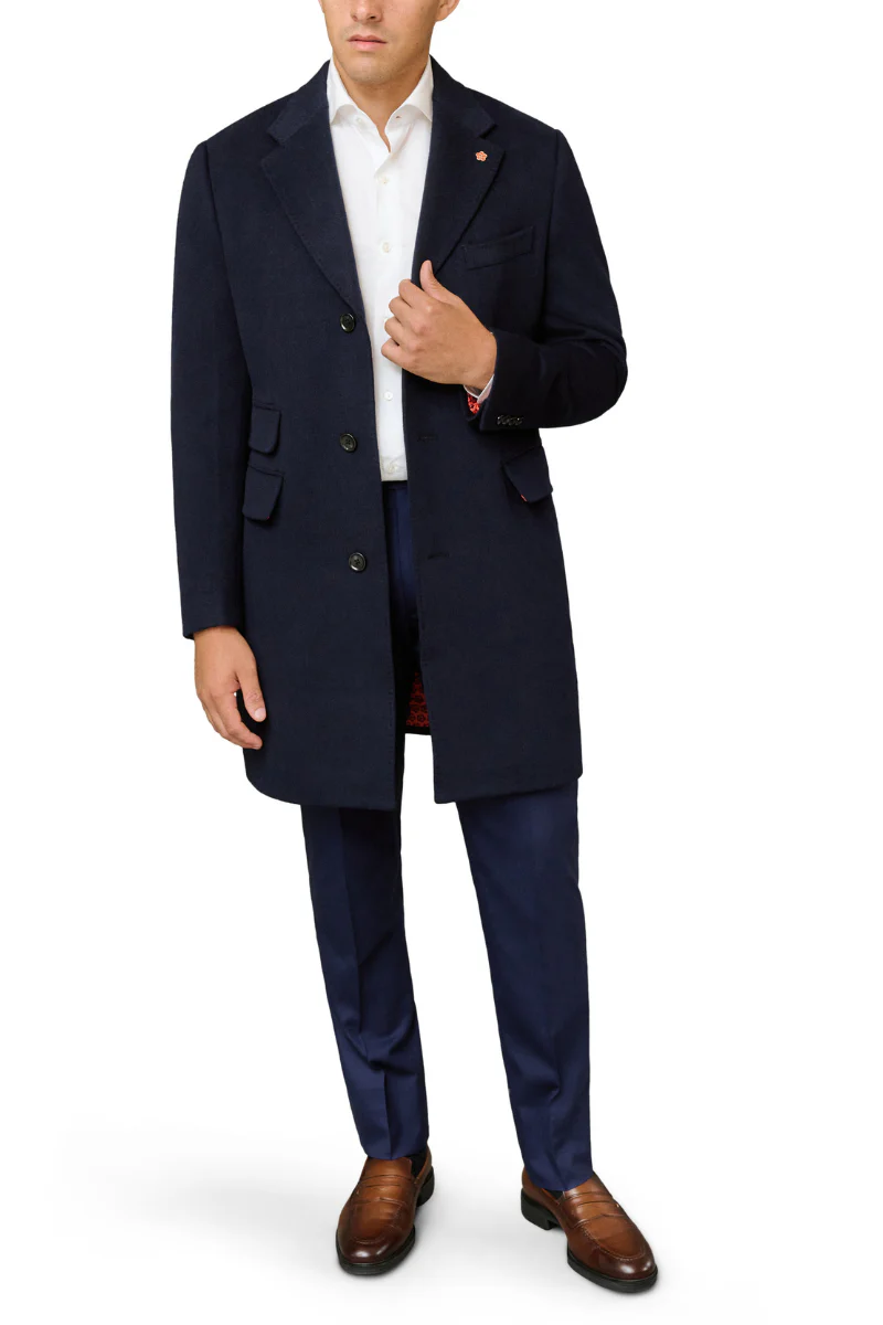 Navy Overcoat