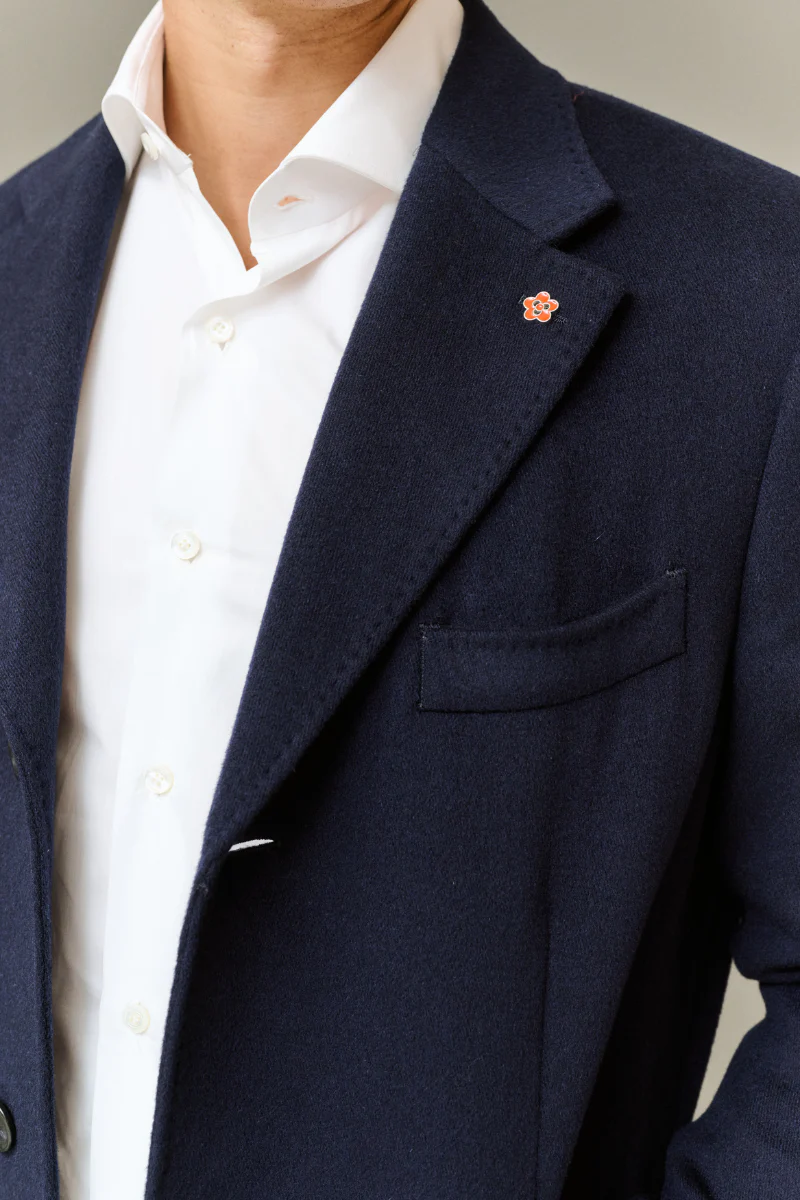Navy Overcoat - Image 2