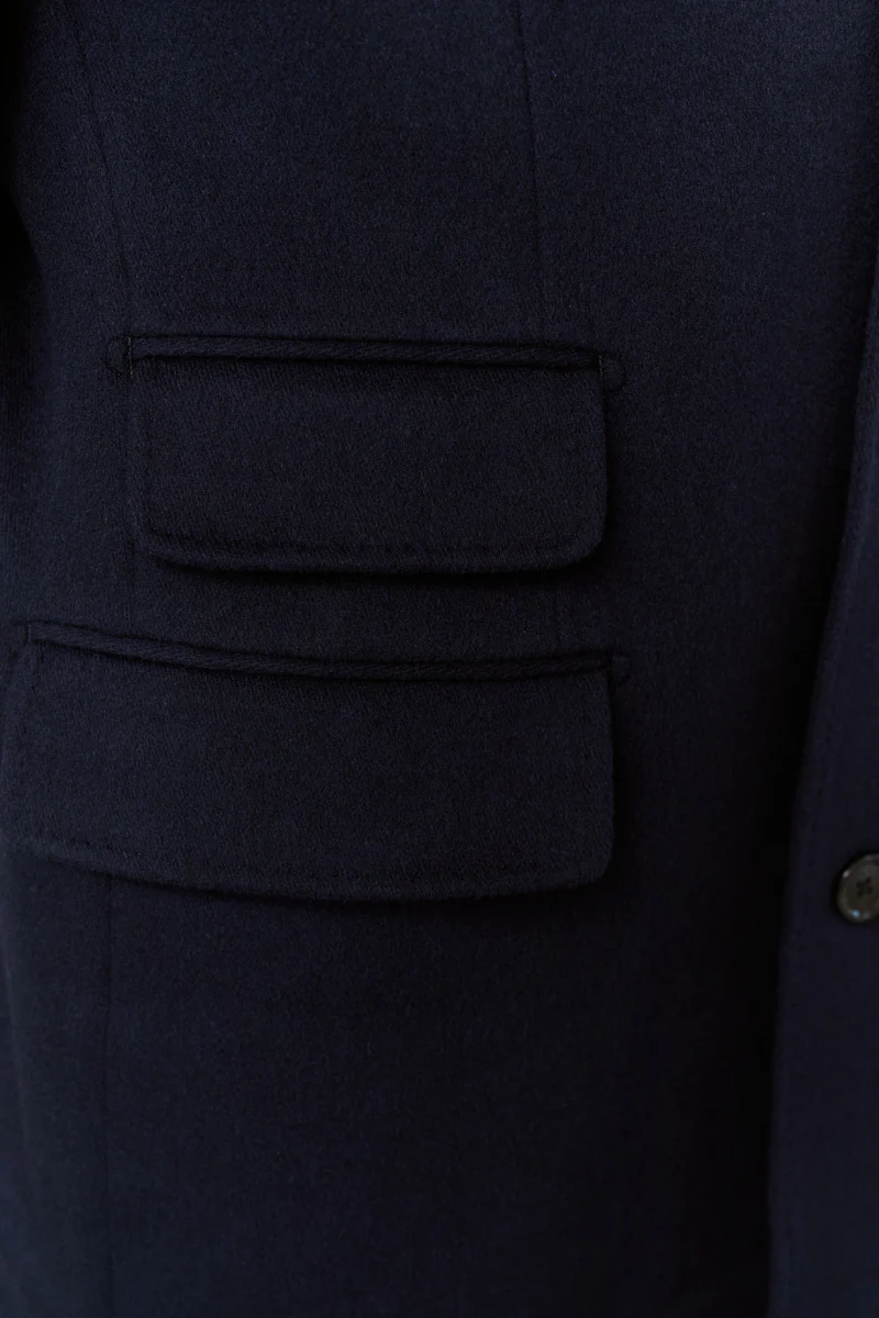 Navy Overcoat - Image 4