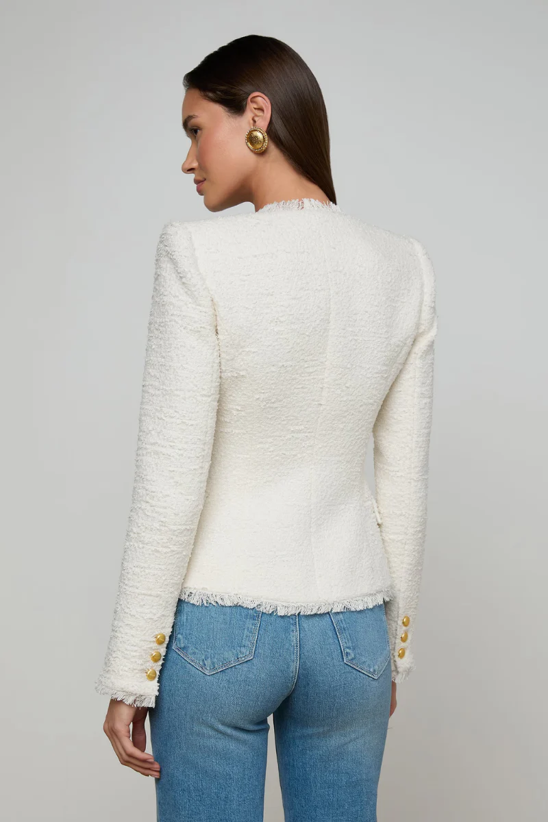 Nerina Tweed Blazer - Image 3