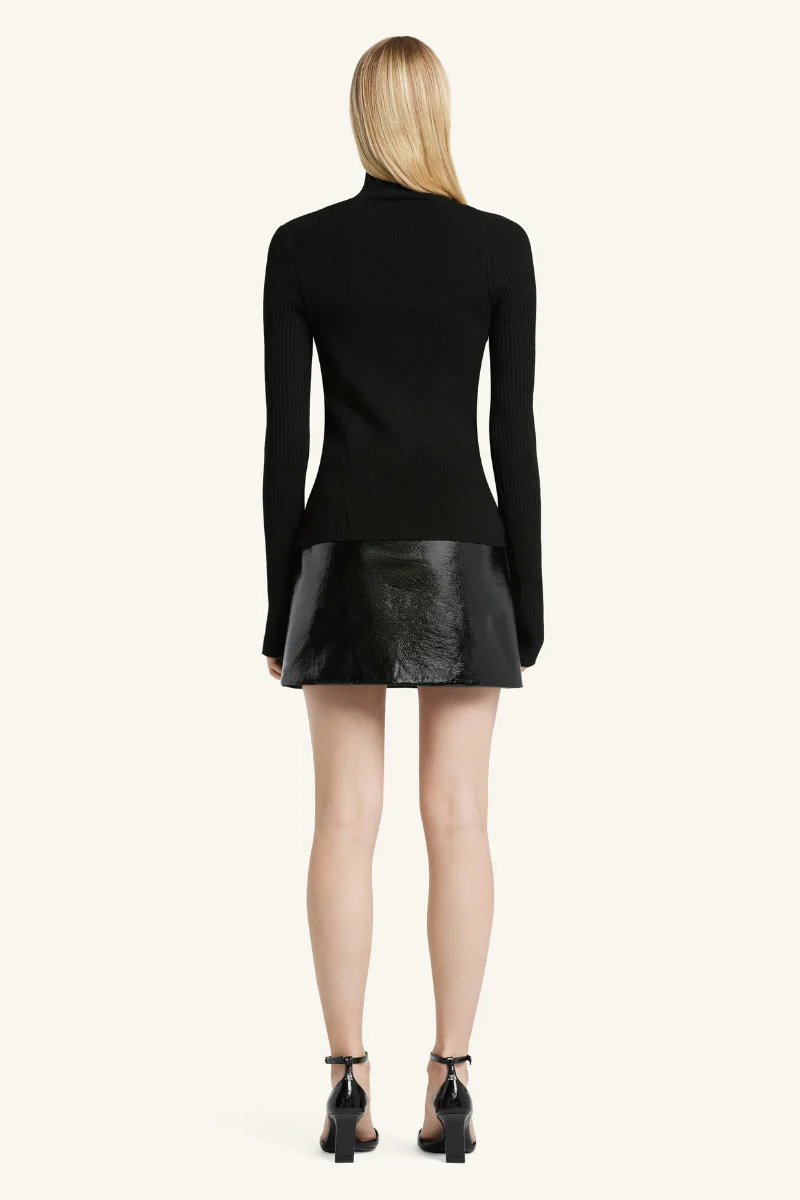 Oblique Buttoned Sweater - Image 4