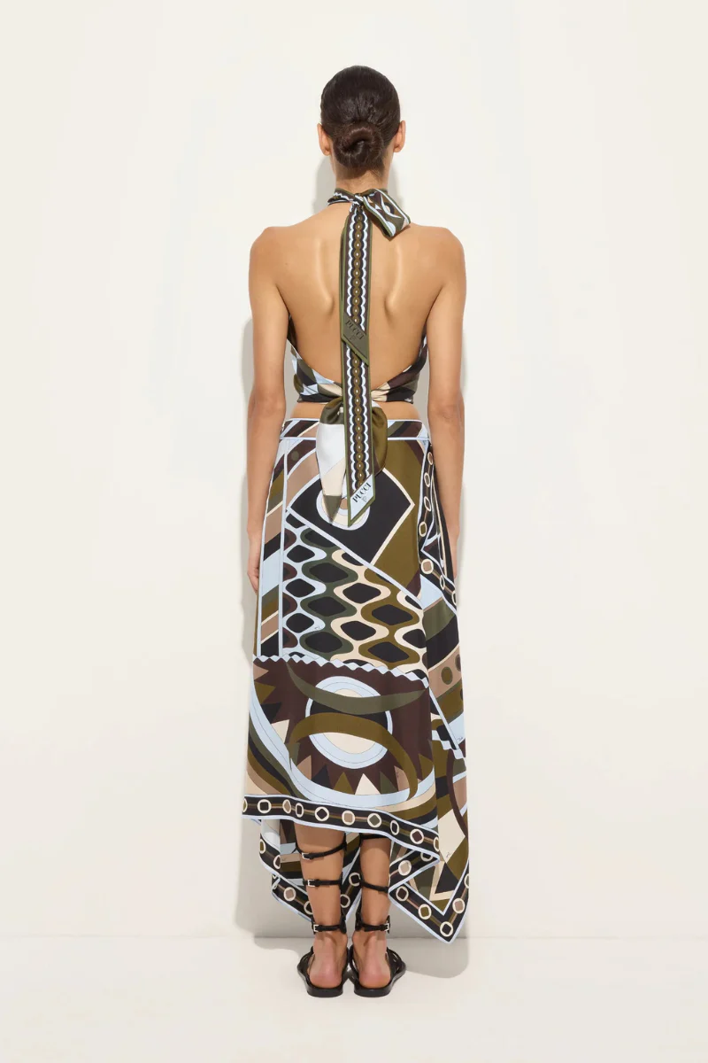 Occhi Print Halter Top - Image 3