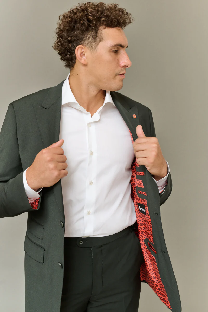 Olive Suit - Image 2