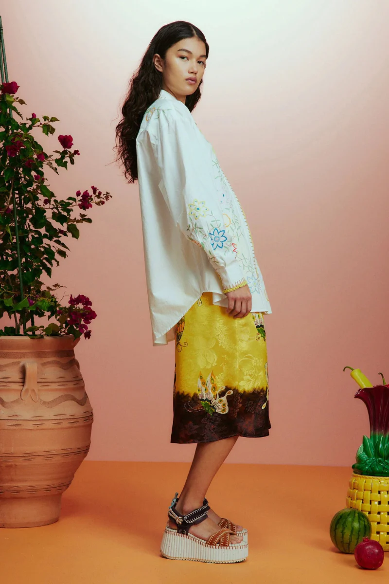 Olivia Embroidered Shirt - Image 3