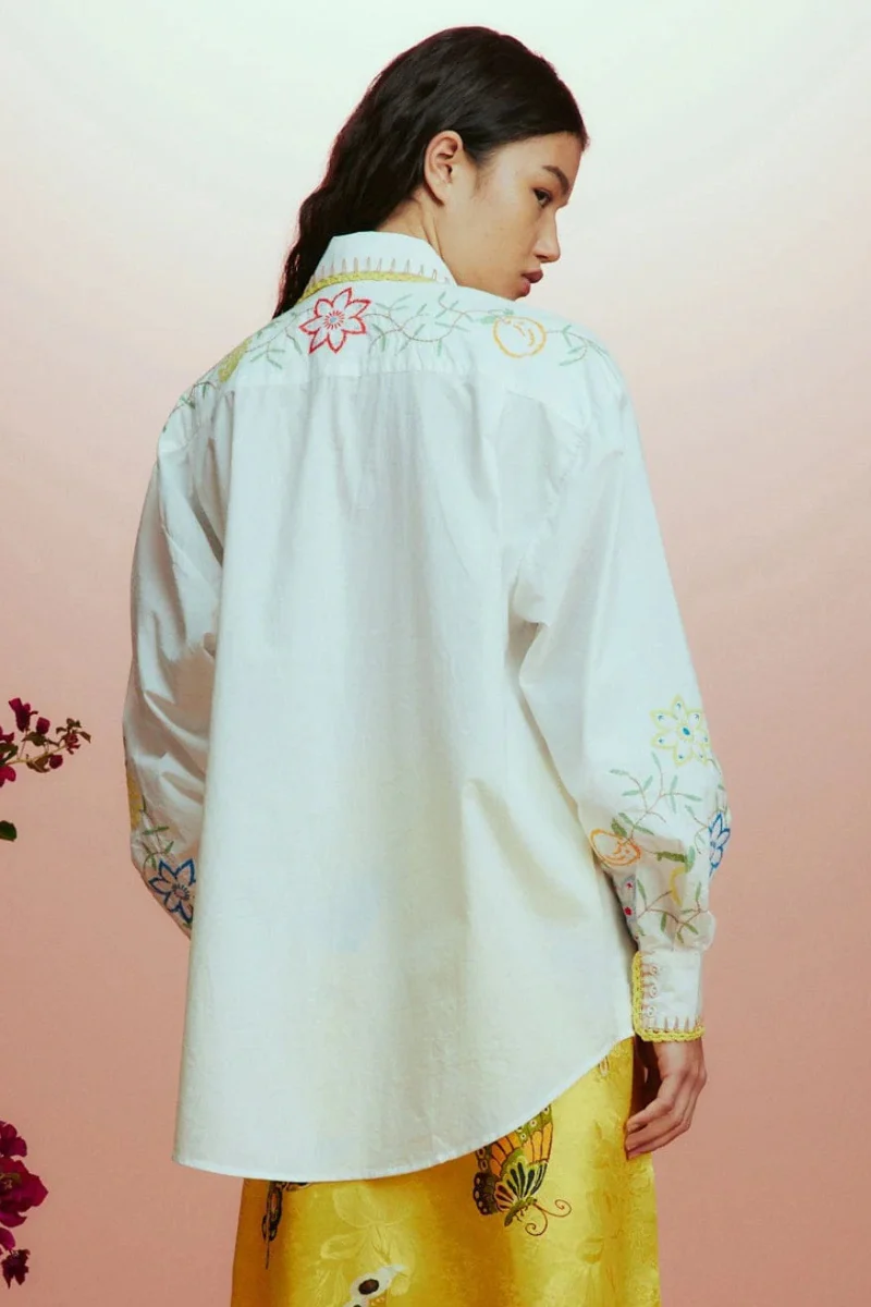 Olivia Embroidered Shirt - Image 4