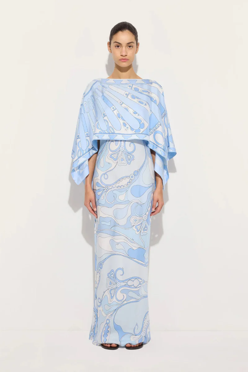 Orchidee & Soleil Print Dress - Image 2