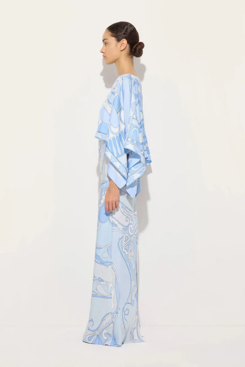Orchidee & Soleil Print Dress - Image 3