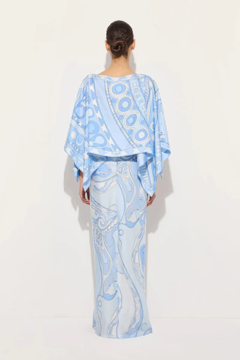 Orchidee & Soleil Print Dress - Image 4