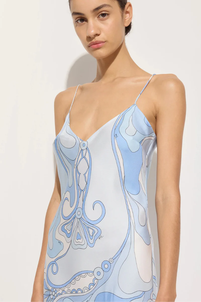 Orchidee & Soleil Print Dress - Image 5