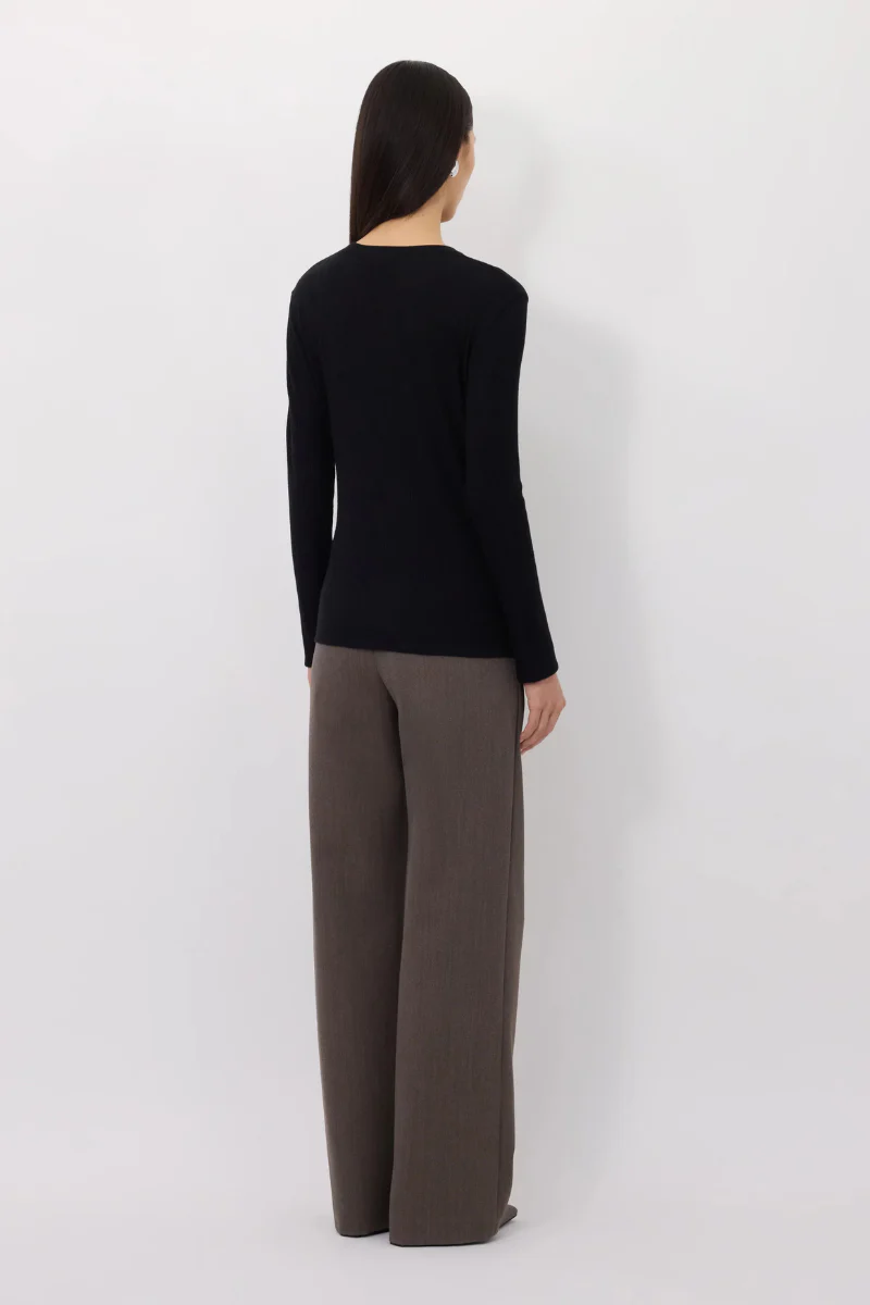 Ortiga Ribbed Jersey T-Shirt - Image 4