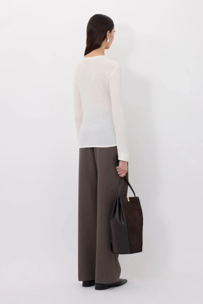 Ortiga Ribbed Jersey T-Shirt - Image 8