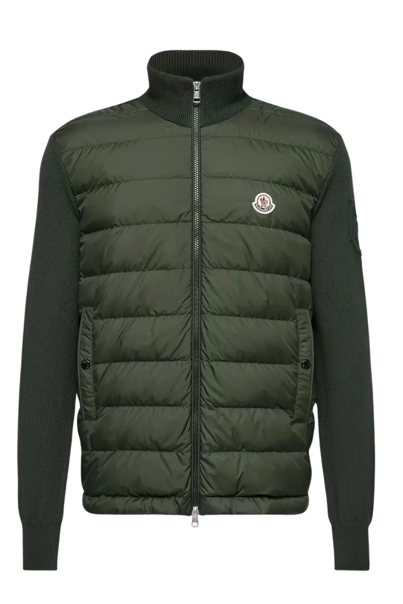 Padded Zip-Up Cardigan - Image 5