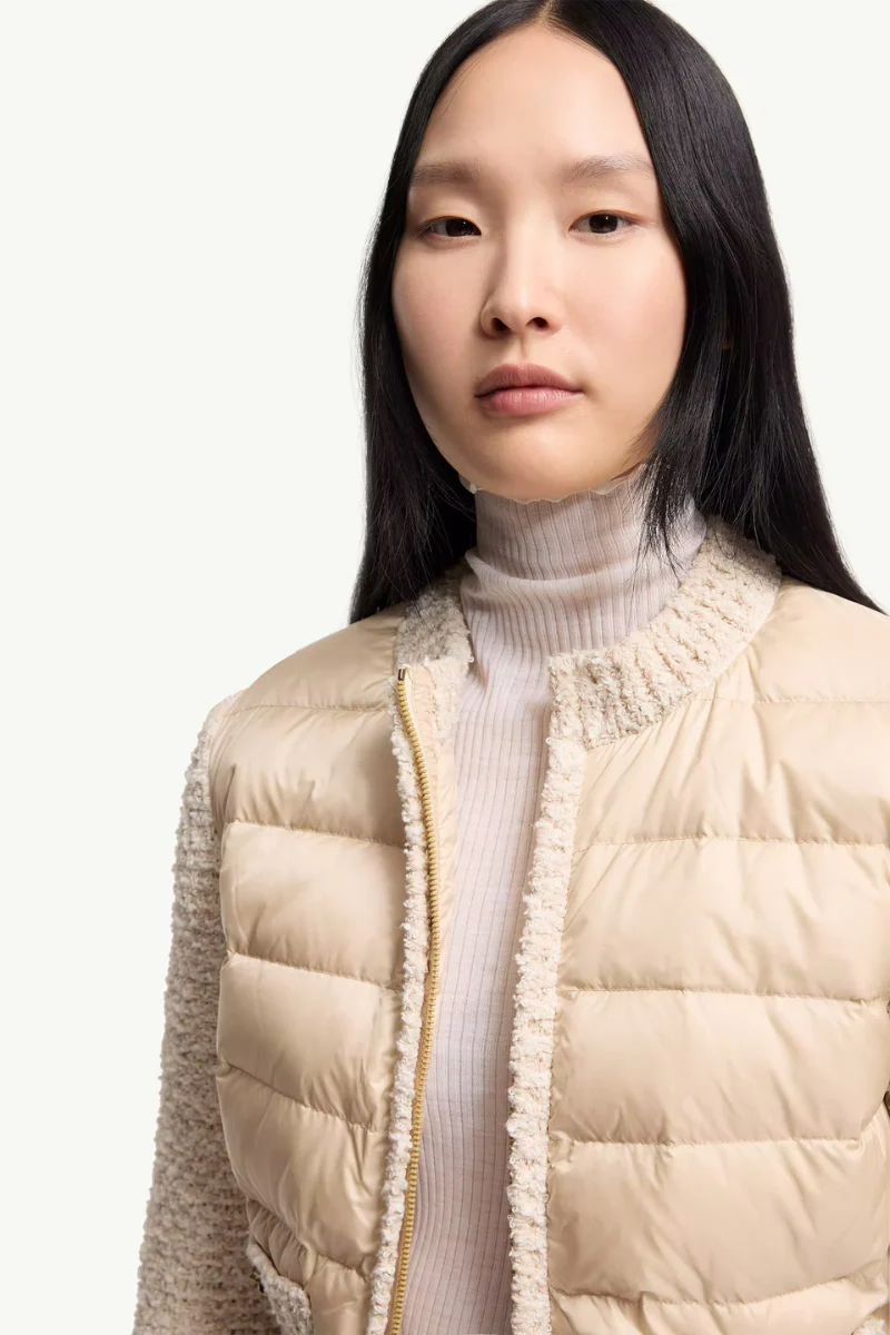 Padded Zip-Up Cardigan - Image 10