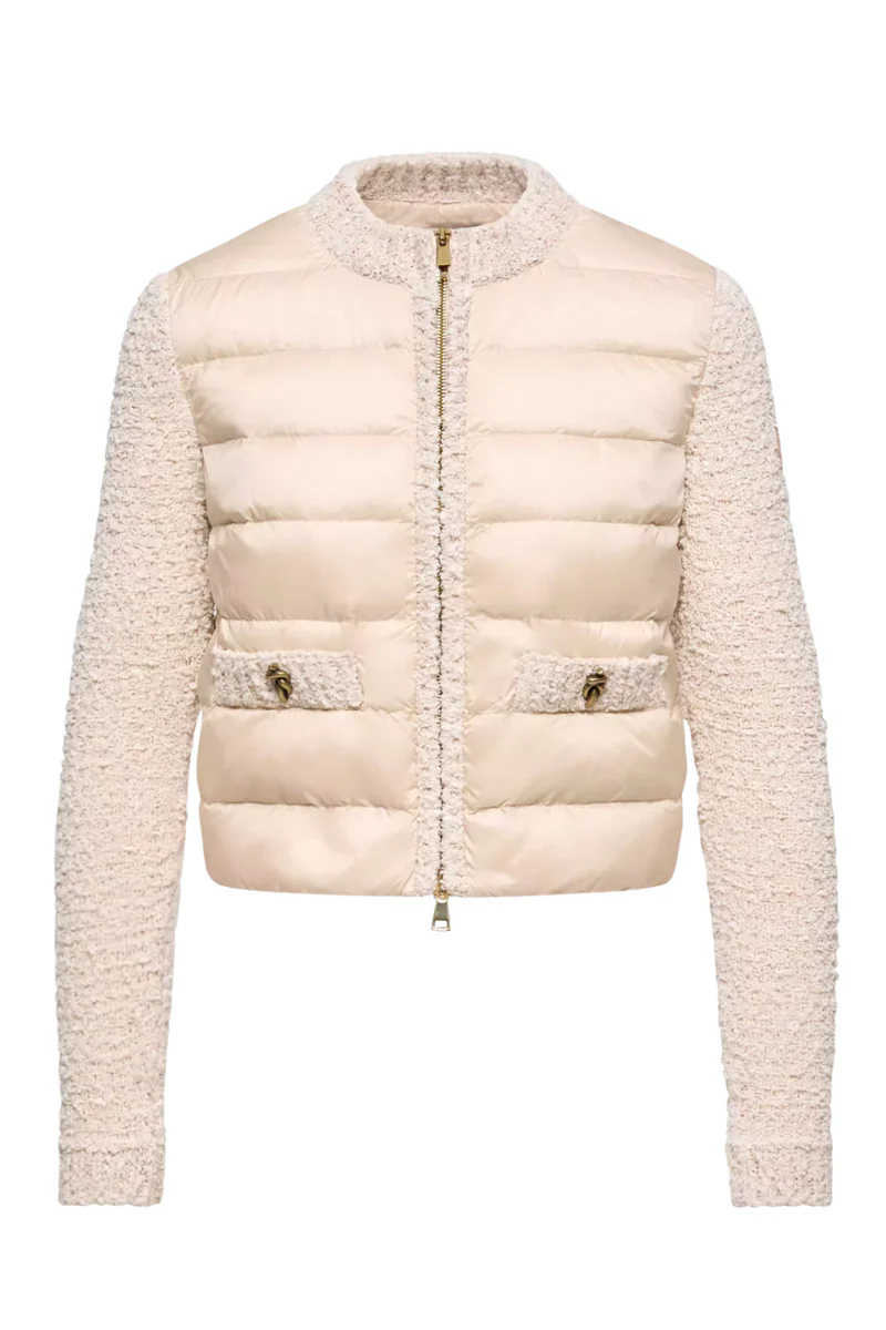 Padded Zip-Up Cardigan - Image 6