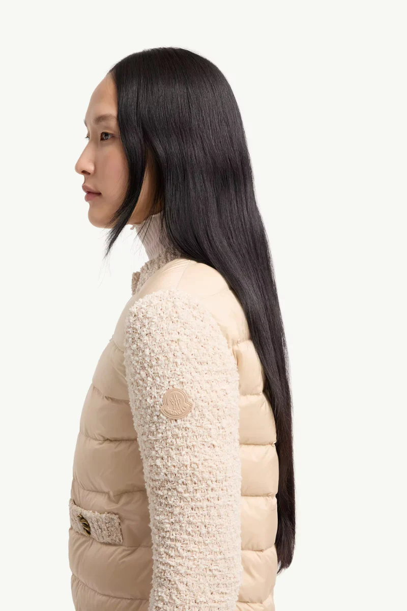 Padded Zip-Up Cardigan - Image 8