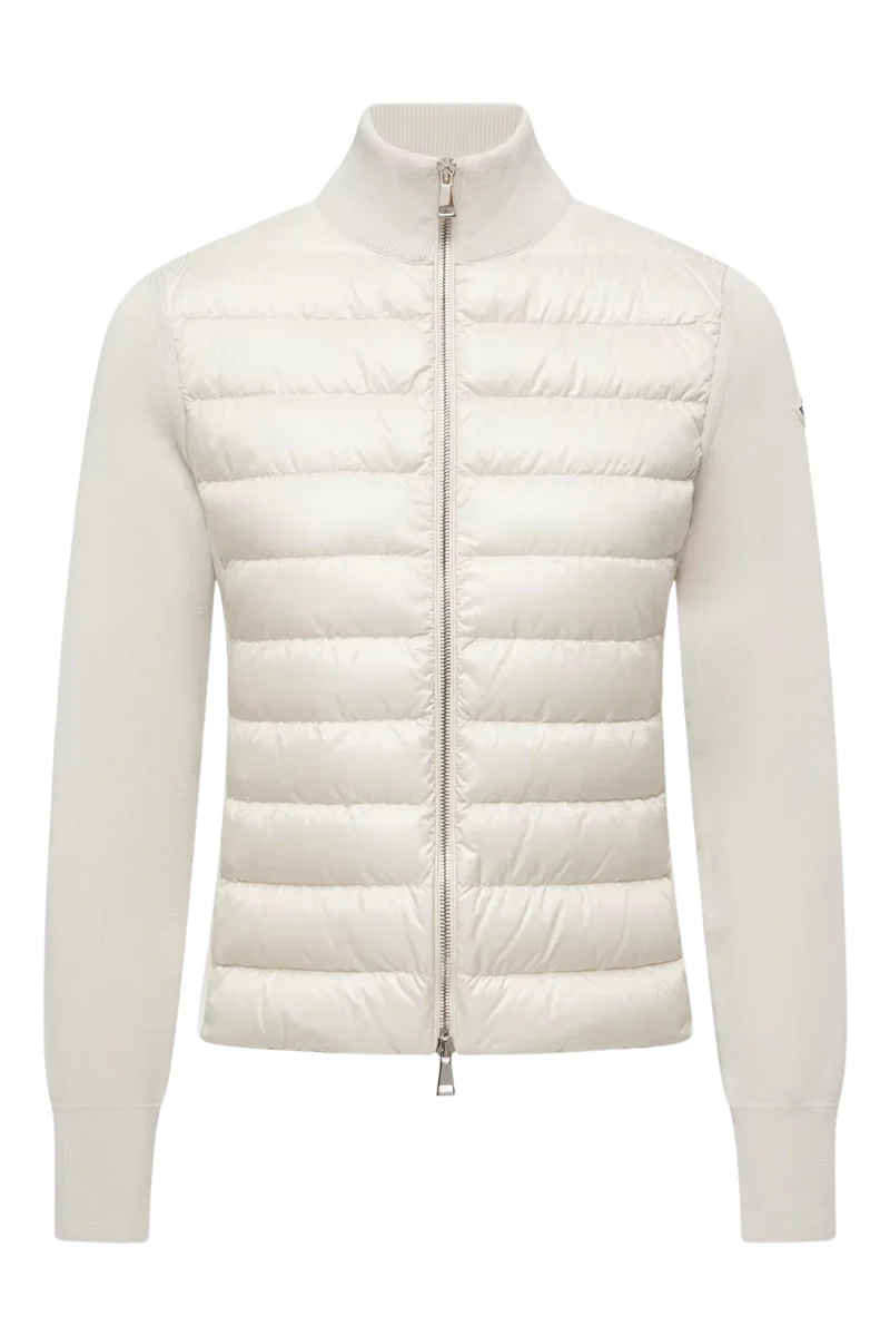 Padded Zip-Up Cardigan - Image 5