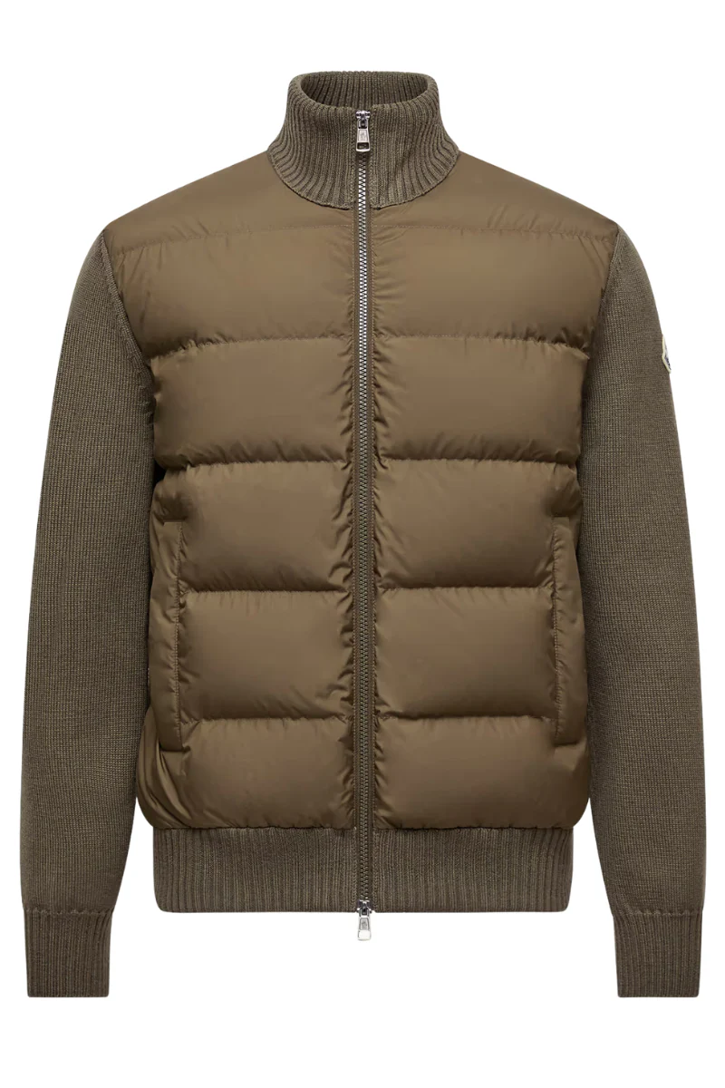Padded Zip-Up Cardigan - Image 5