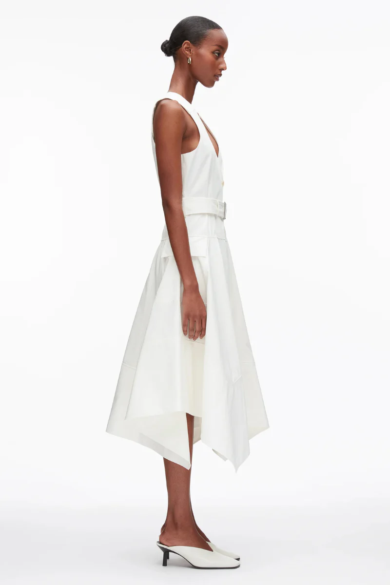 Patchwork Utility Dress - Image 3