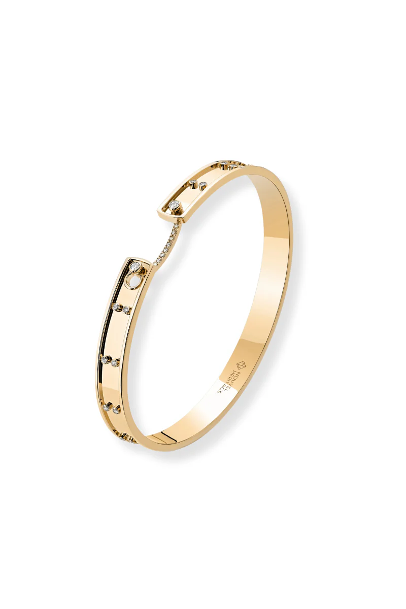 Picnic in Paris Mood Bangle, 6mm