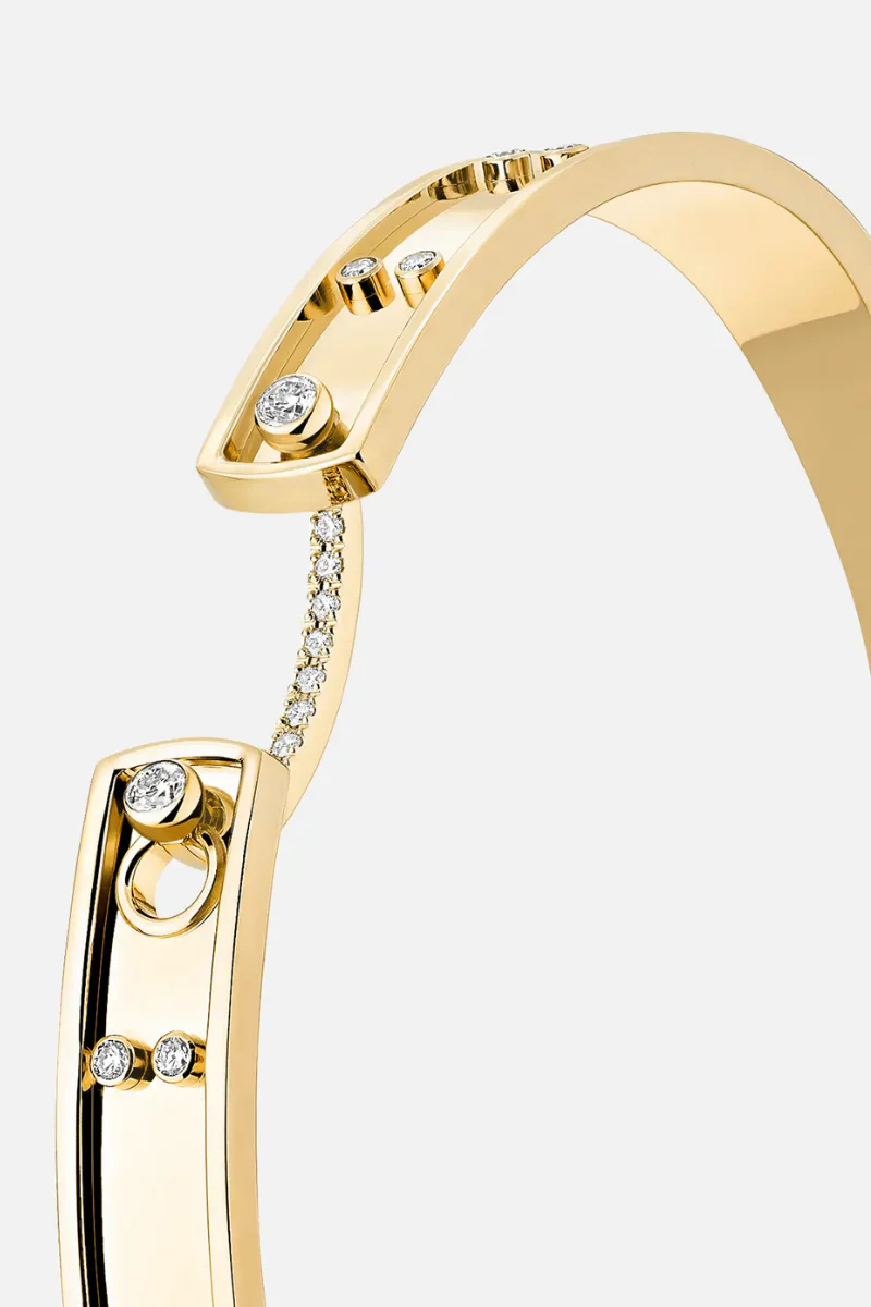 Picnic in Paris Mood Bangle, 6mm - Image 3