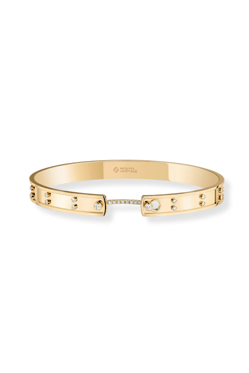 Picnic in Paris Mood Bangle, 6mm - Image 4