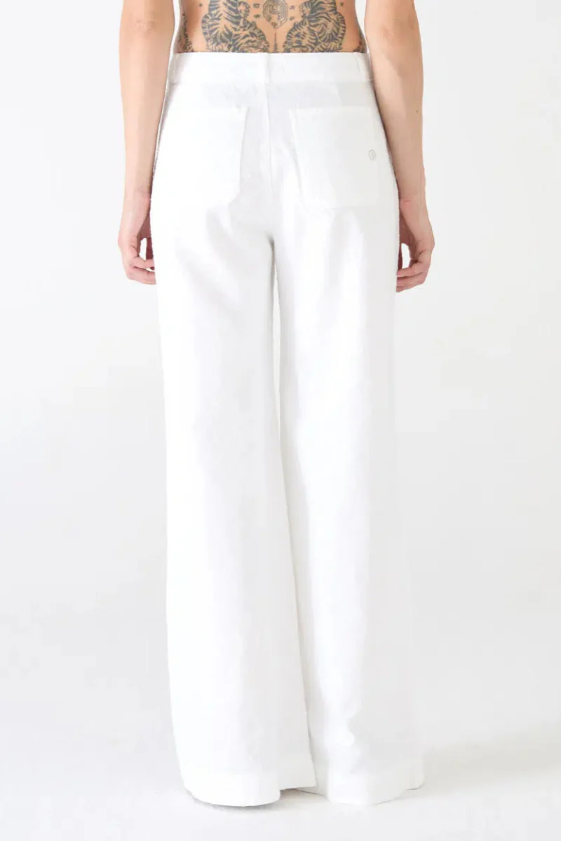 Pin Diamond Wide Leg Jeans - Image 4