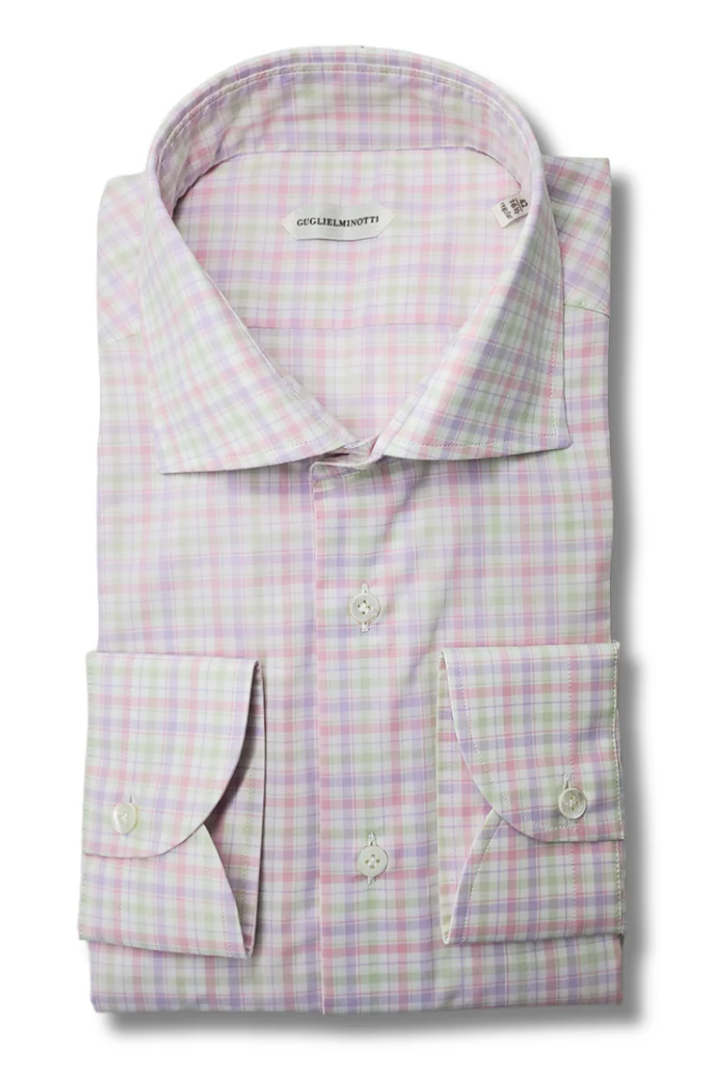 Pink Check Shirt
