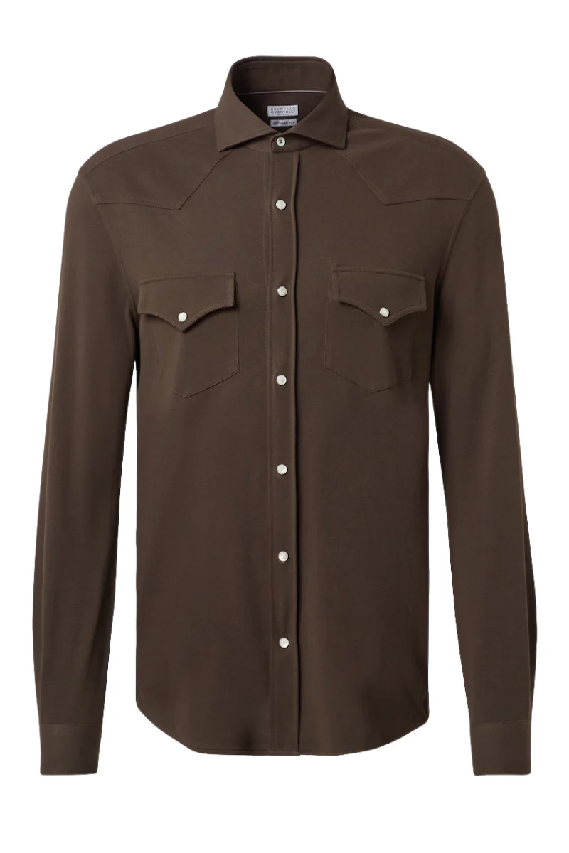 Piqué Western Shirt - Image 2