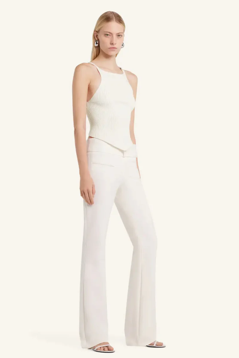 Pointy Buckle Rib Top - Image 3