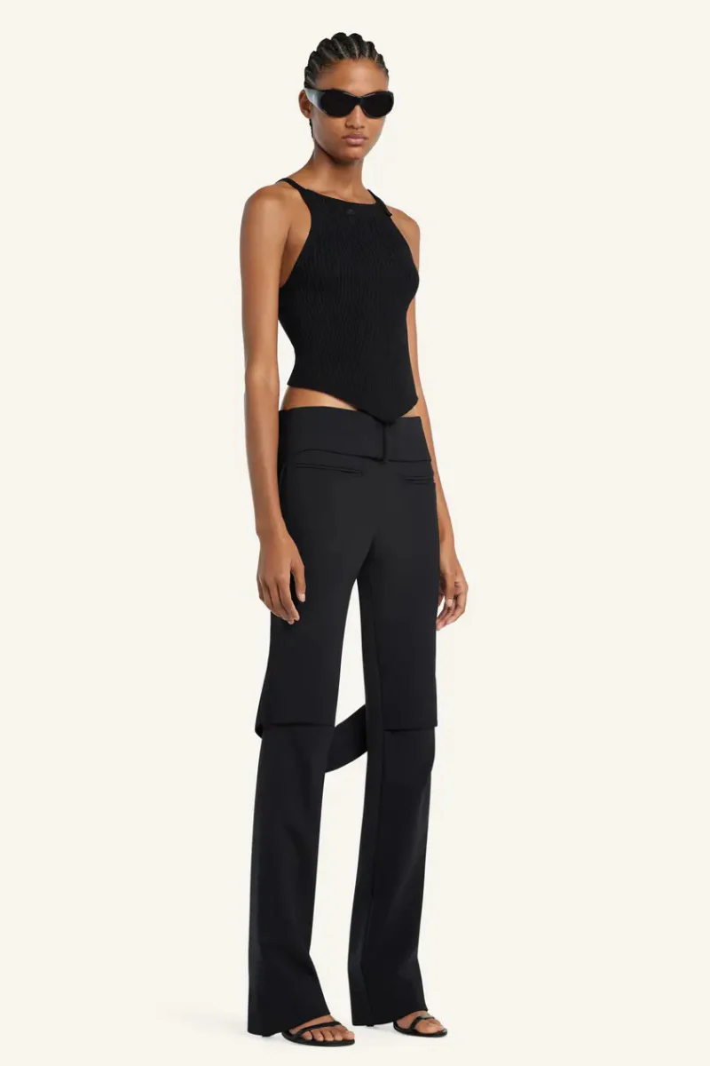 Pointy Buckle Rib Top - Image 8