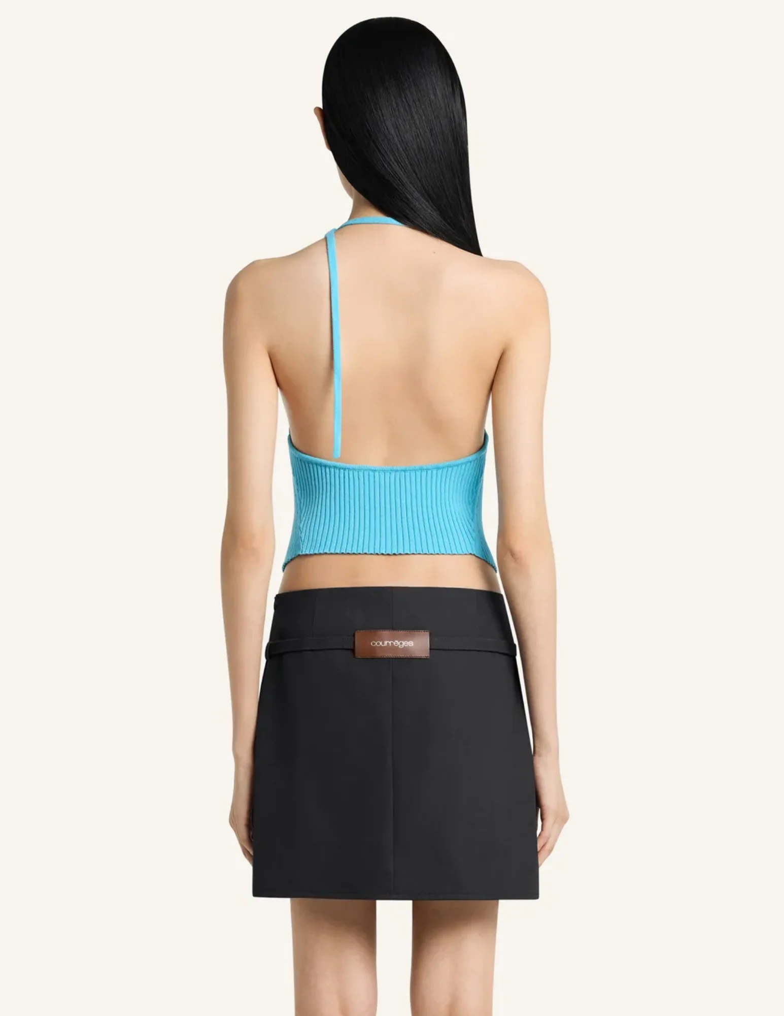 Pointy Rib Knit Top - Image 5