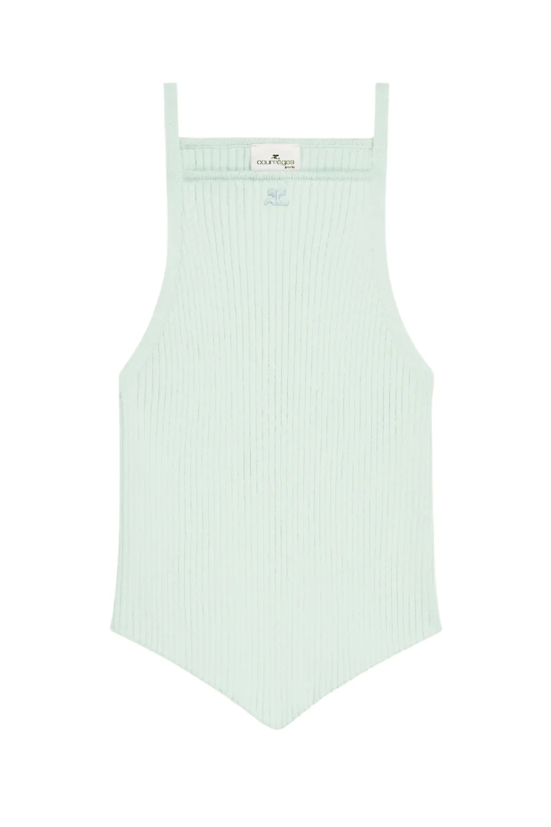 Pointy Rib Tank Top