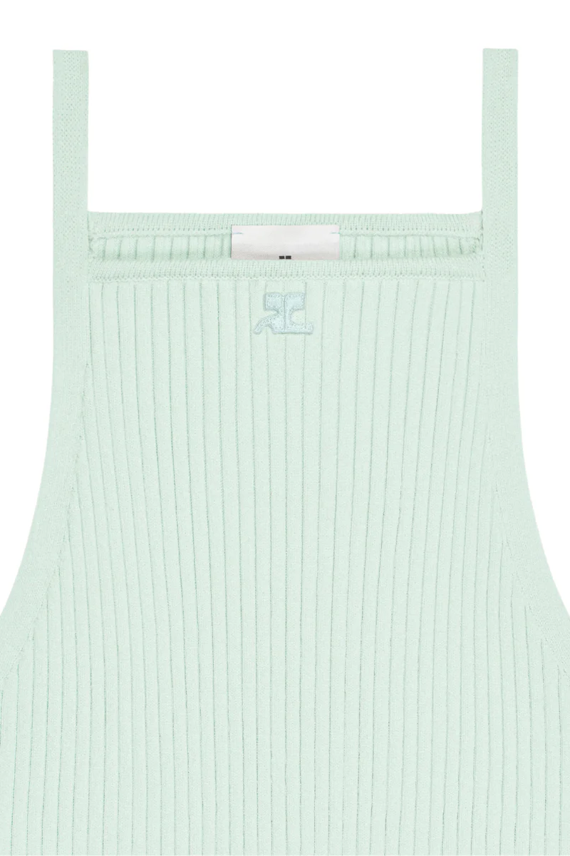 Pointy Rib Tank Top - Image 2