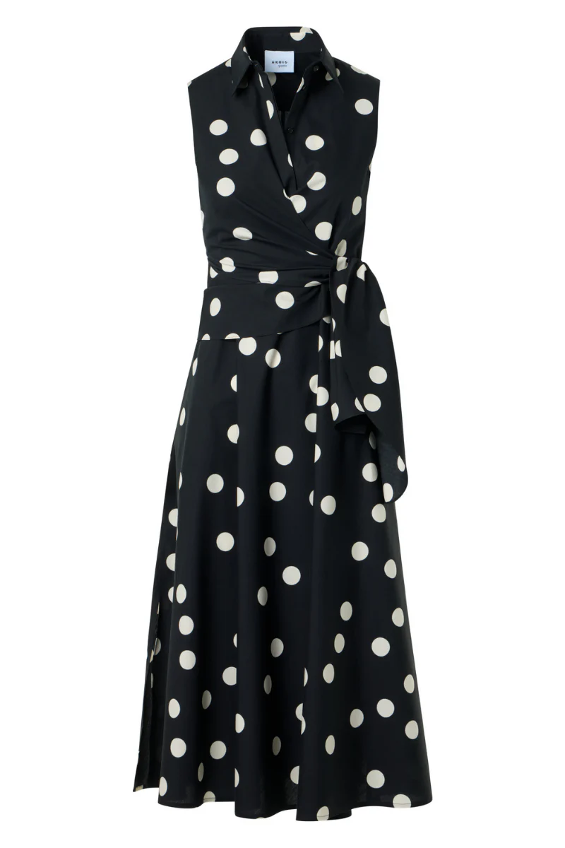 Polka Dot Midi Dress